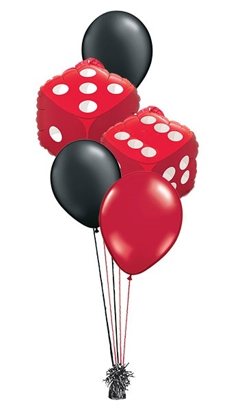 Casino Dice Bouquet 14