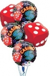 Casino Dice Bouquet 15