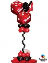 7FT Casino Dice Column INDOOR