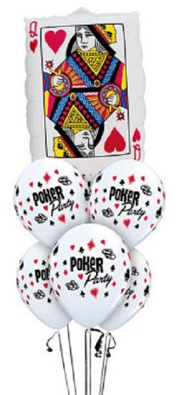 Casino Queen Card Bouquet 3