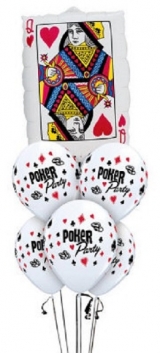 Casino Queen Card Bouquet 3