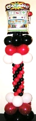 7FT Casino Slot Machine Column INDOOR
