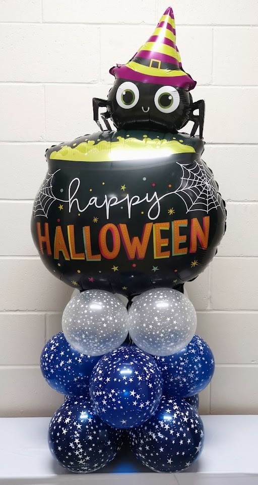 Cauldron Of Halloween Witches Brew Stand Up