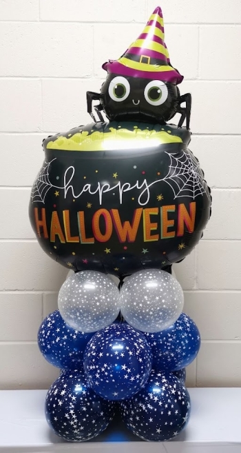 Cauldron Of Halloween Witches Brew Stand Up