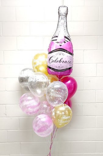Celebrate Your Birthday Graffiti Balloon Bouquet
