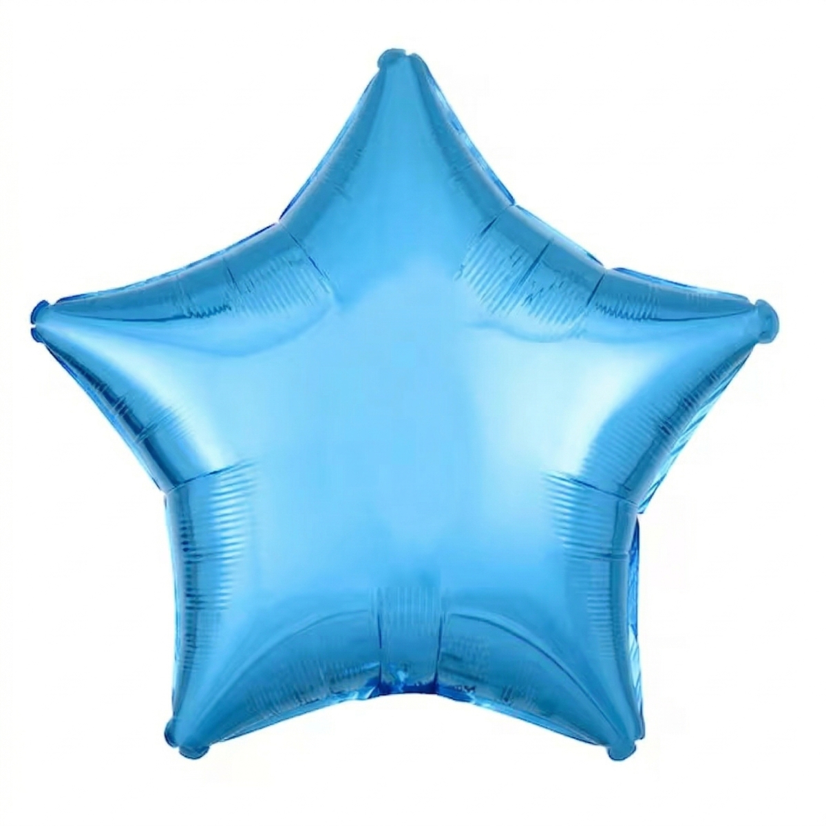 32" Jumbo Light Blue Star Balloon