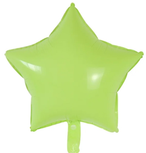 Neon Green Star