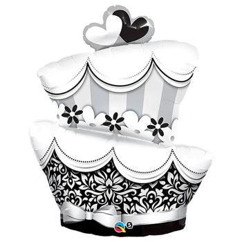 41" Fun and Fabulous Wedding Cake Balloon