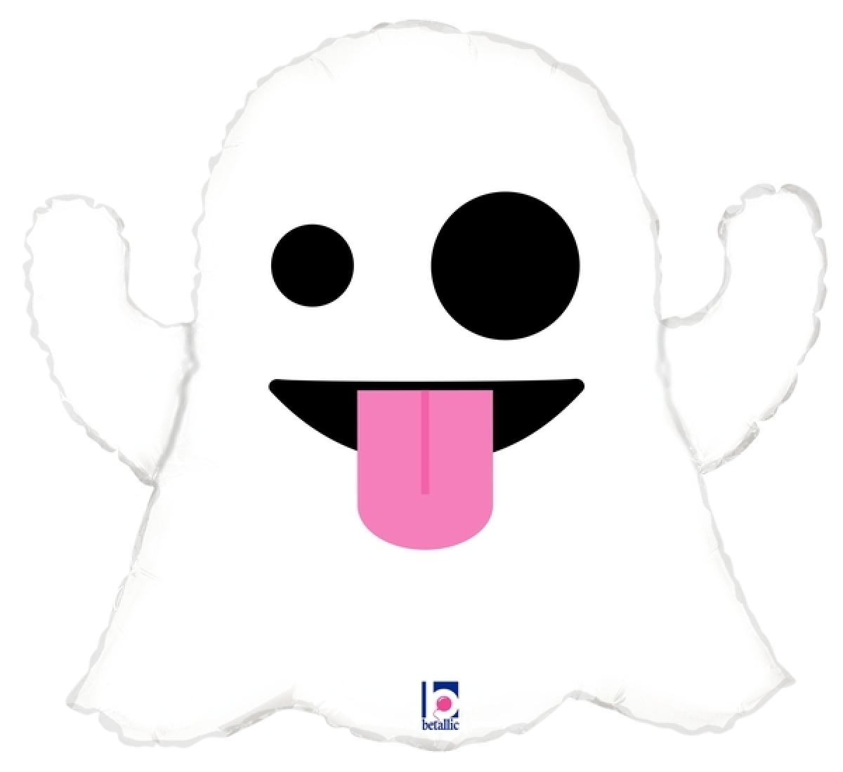 18inch Ghost Emoji Balloon