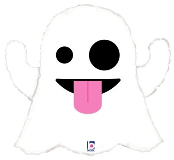 18inch Ghost Emoji Balloon