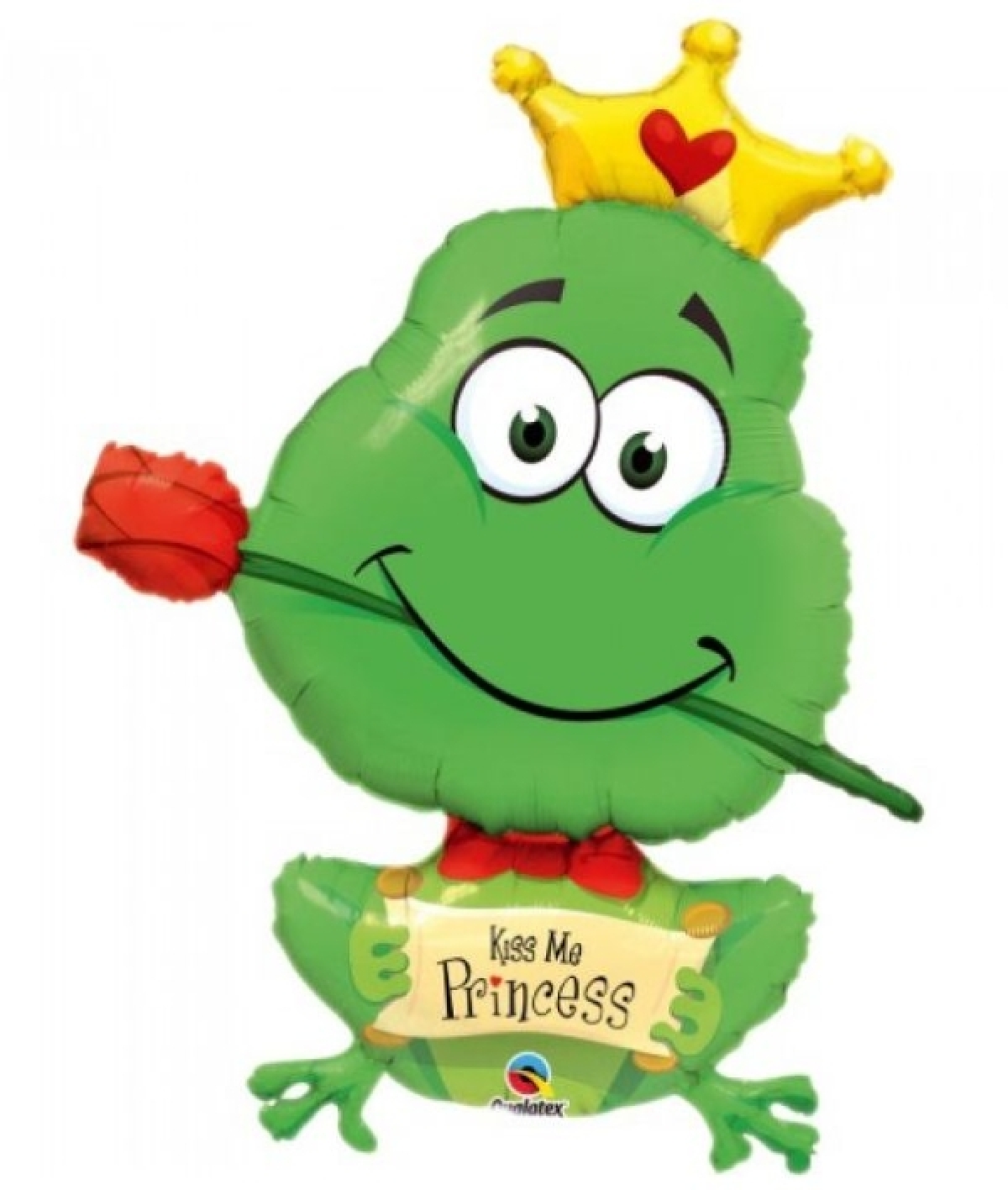 Kiss Me Princess Lovely Frog Balloon