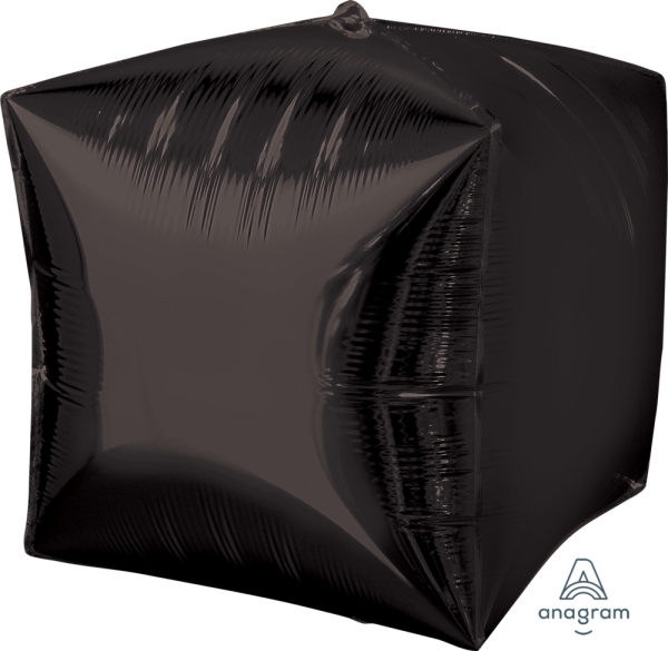 Black Cube Cubez Balloon