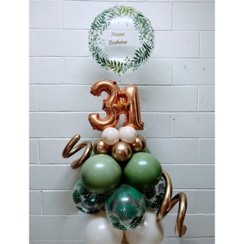 Chic Plant Lover Custom Stand Up Sculpture Balloon