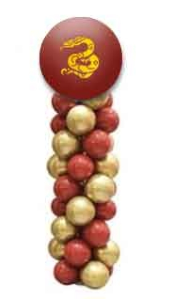[7FT] Year of The Snake Chinese New Year Balloon Column INDOOR
