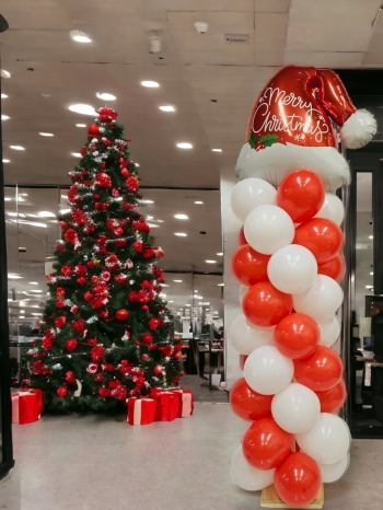 7FT Christmas Column INDOOR