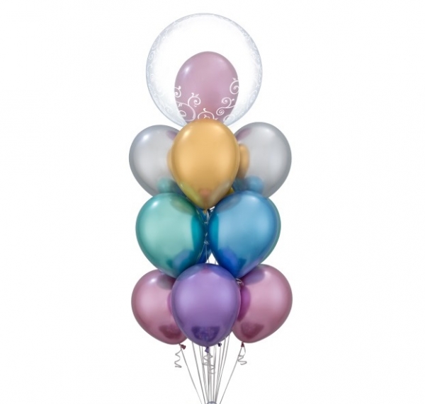 Chrome Bouquet of 10