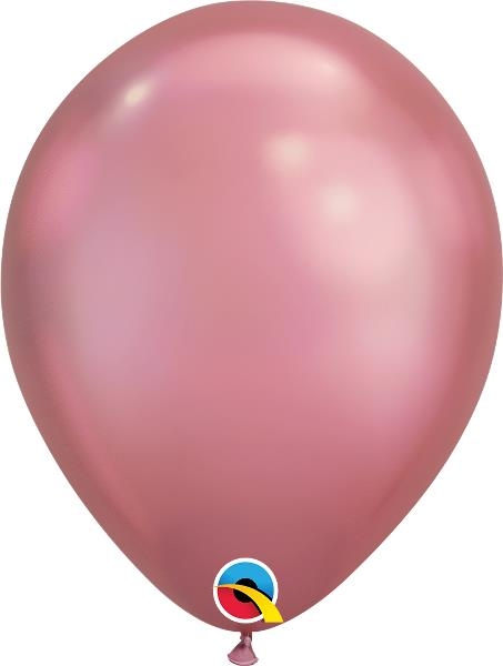 Mauve Chrome Balloon