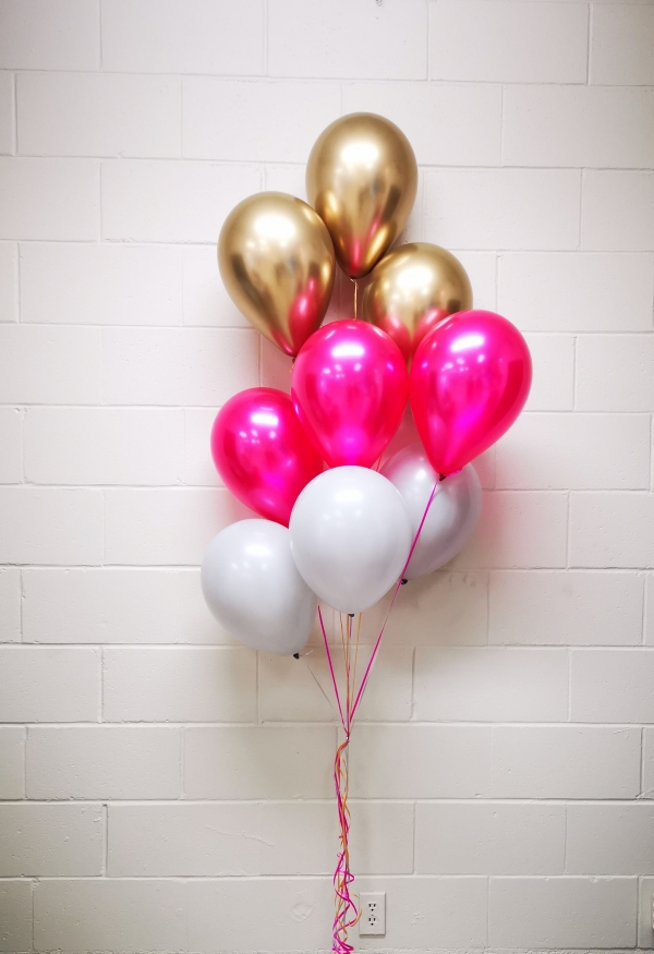 Chrome Tree of 9 Bouquet 33