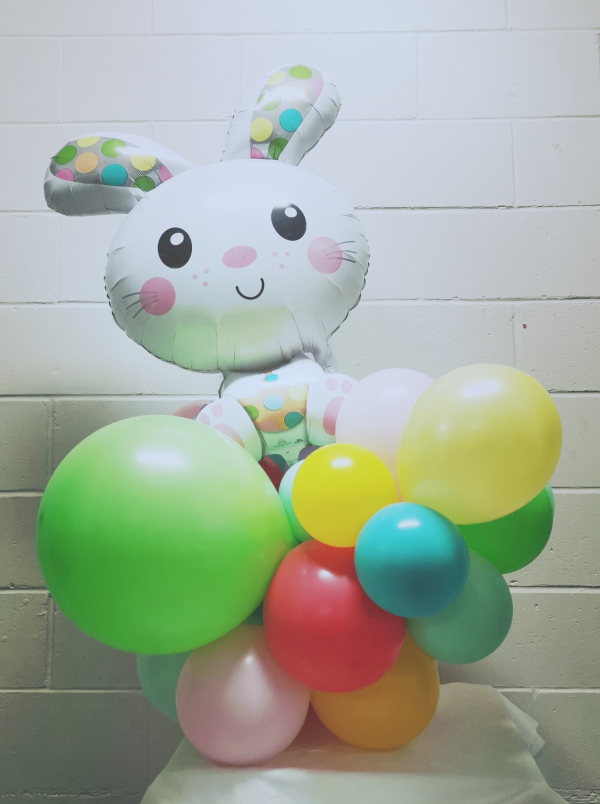 Chunky Easter Bunny Centerpiece