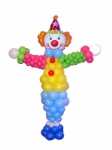 7FT Circus Clown Column INDOOR