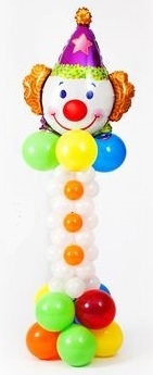 6FT Circus Clown Column INDOOR