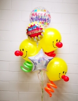 Circus Smiley Birthday Bouquet