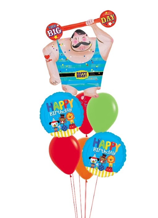 Circus Strong Man Bouquet 25