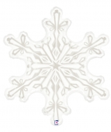 Clear Snowflake Shape
