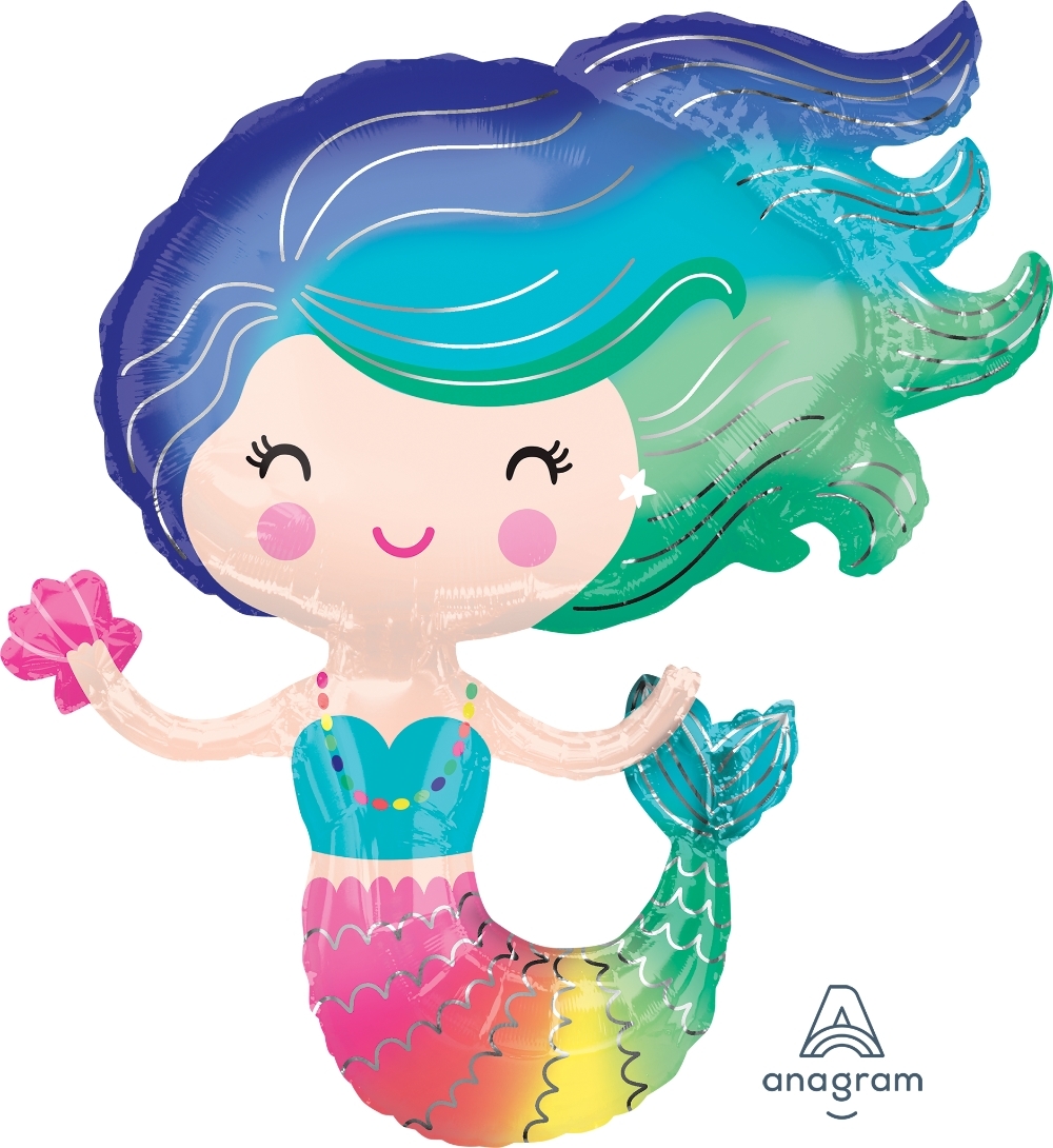 Colorful Mermaid Supershape