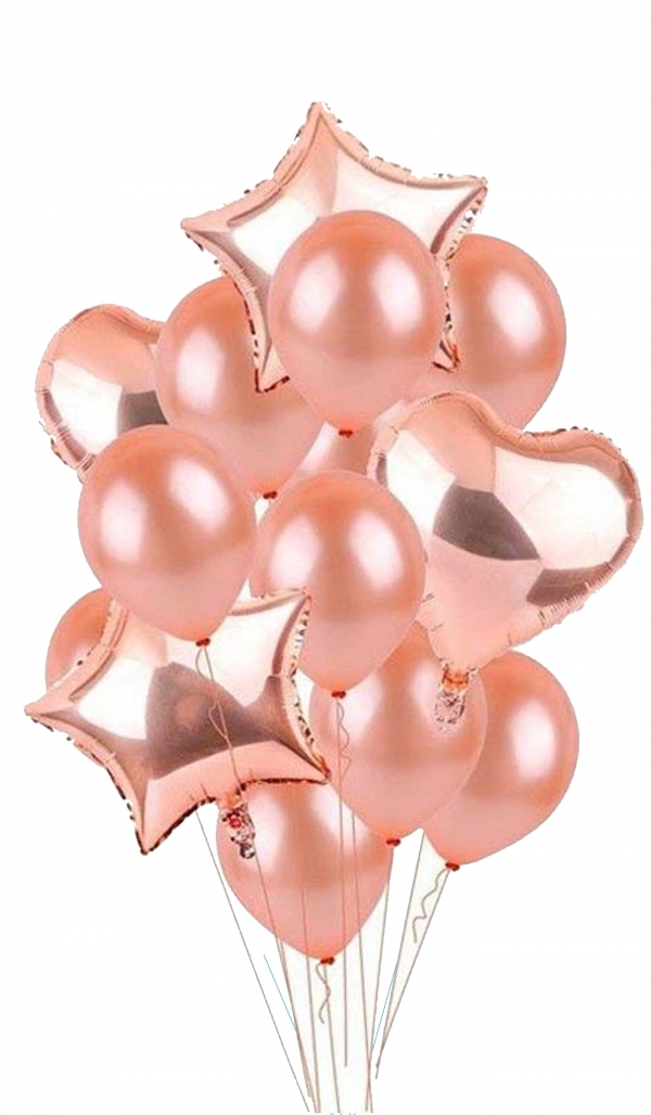 Completely Rose Gold Bouquet