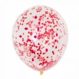 Confetti Fuchsia 11 inch Balloon
