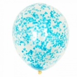 Confetti Tiffany Blue 11 inch Balloon