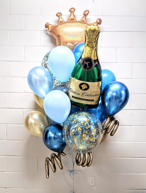 Congratulations You're Royalty So Pretty Balloon Bouquet