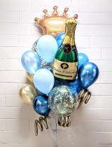 Congratulations You're Royalty So Pretty Balloon Bouquet