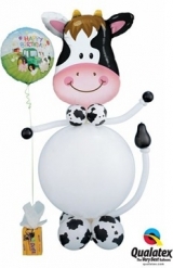 Farm Cow Balloon Stand Up 3