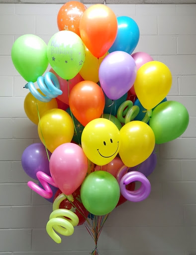 Crazy Big Happy Celebration Birthday Balloon Bouquet HG