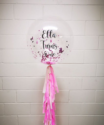 Custom Clear Crystal Bubble with Tassel