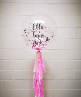 Custom Clear Crystal Bubble with Tassel