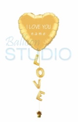 Custom Personalized Love Balloon 2