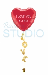 Custom Personalized Love Balloon 3