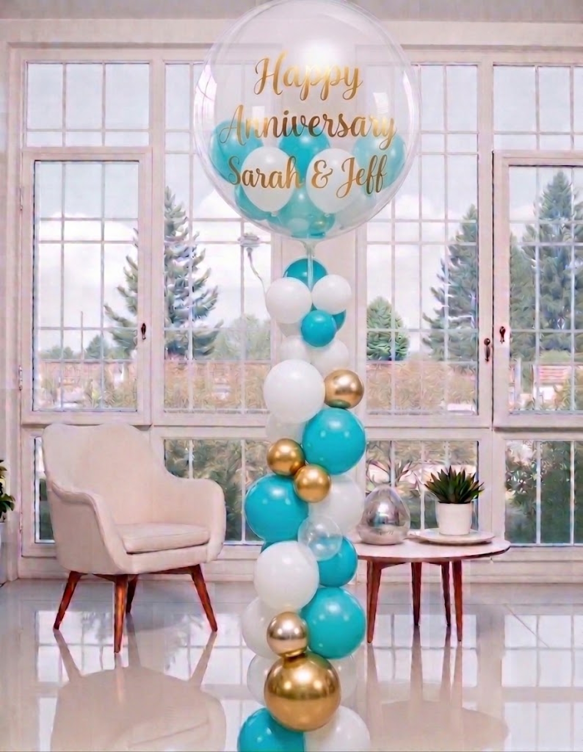 Custom Message Bubble Custom Colors Strand Balloon Set