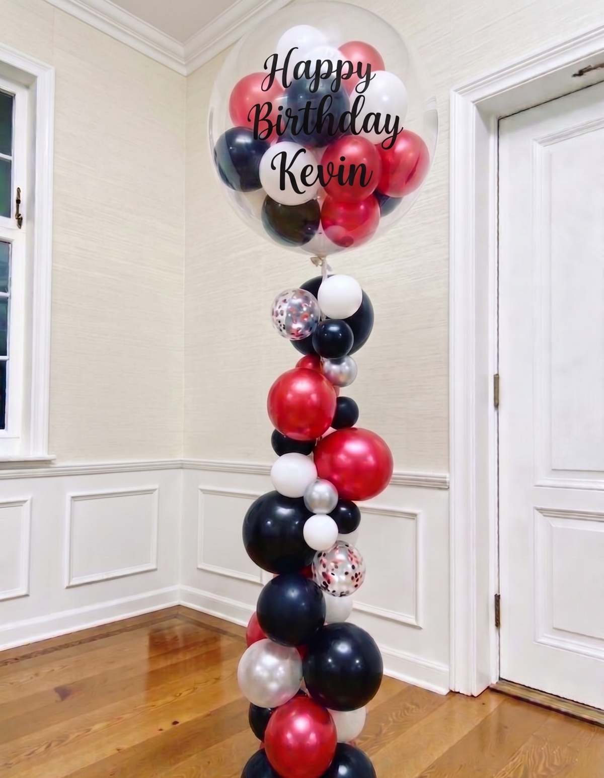 Custom Message Bubble Strand Balloon Set