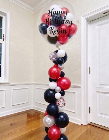 Custom Message Bubble Strand Balloon Set