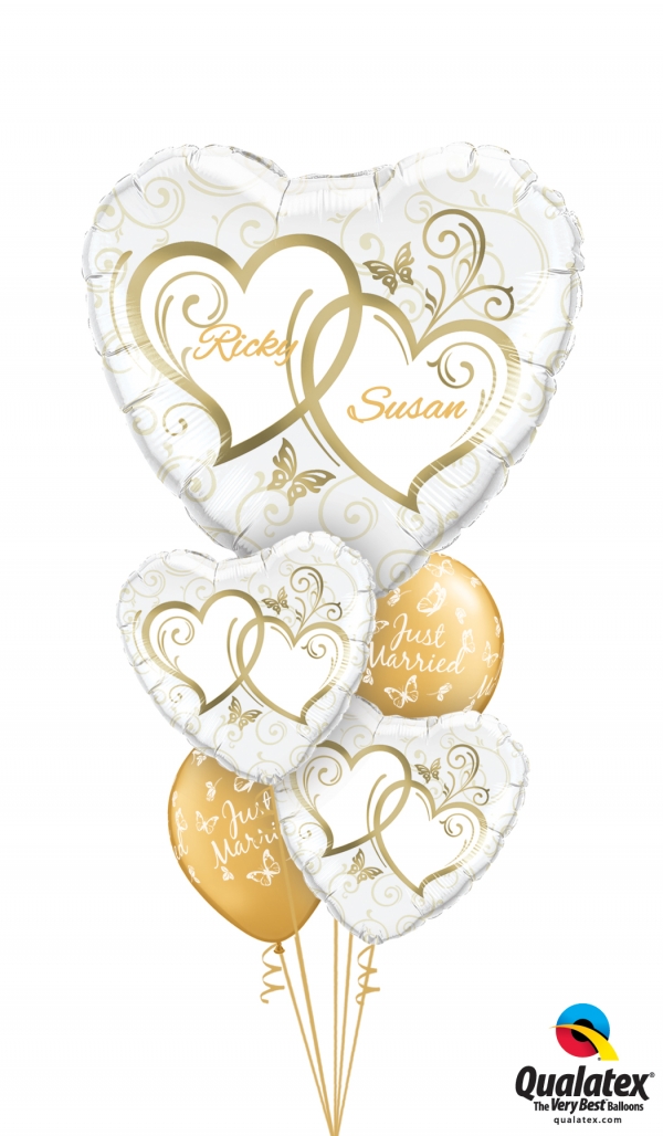 Custom Name Wedding Bouquet