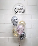 Custom Print & Confetti Bouquet