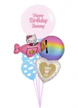 Custom Print Hello Kitty Fun Balloon Bouquet