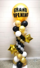 7FT Custom Print Star Column Tower INDOOR