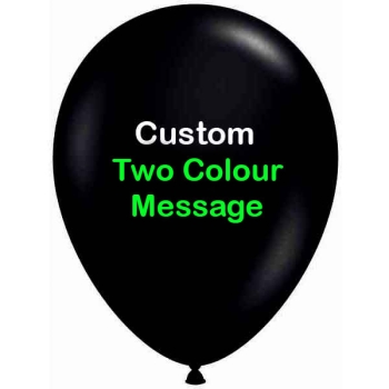 Custom Vinyl Message - Single Side 2-COLOUR [PRINT ONLY]