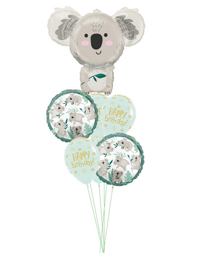 Cute Koalas Birthday Balloon Bouquet