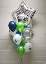 Dazzler Star Nova Marijuana Balloon Bouquet.
